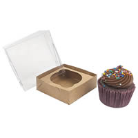 Caixa de Acetato para Cupcakes
